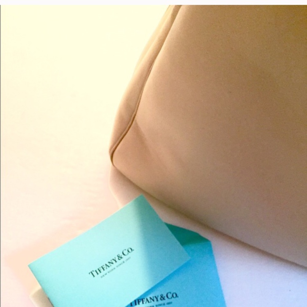 TIFFANY & Company Blair Ivory Leather Bag NWOT - Picture 7 of 7