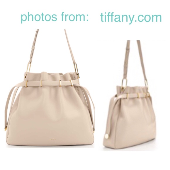TIFFANY & Company Blair Ivory Leather Bag NWOT - Picture 4 of 7