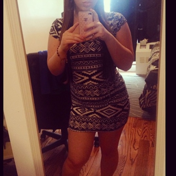 Mini Aztec Dress