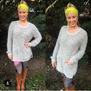 Oversized sweater top