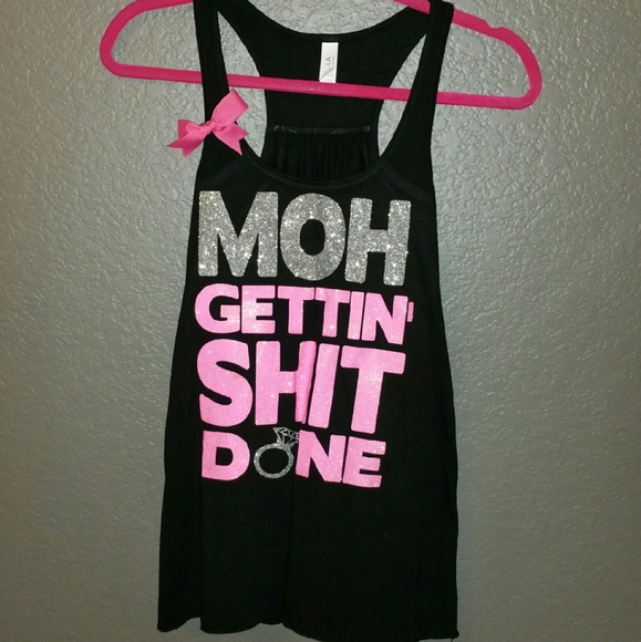 BNWOT Maid of honor glitter shirt