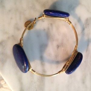 Bourbon and Bowties dark blue bangle