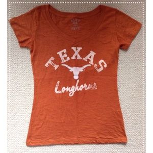 Rust Orange Texas Longhouse T-Shirt!