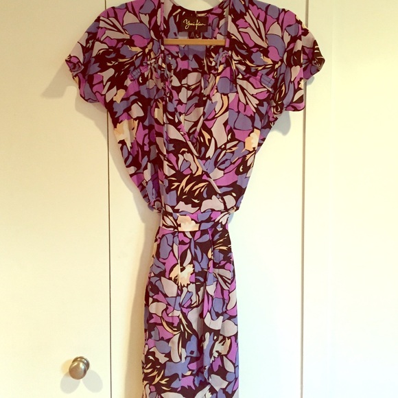 Yumi Kim Dresses & Skirts - Sale! NWOT Yumi Kim NBW silk wrap / tie dress