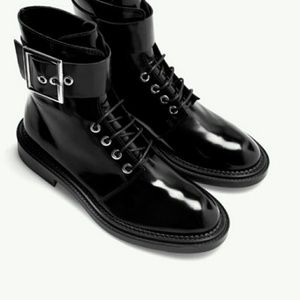 Zara combat boots