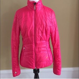 Spyder women's small S jacket pink orange