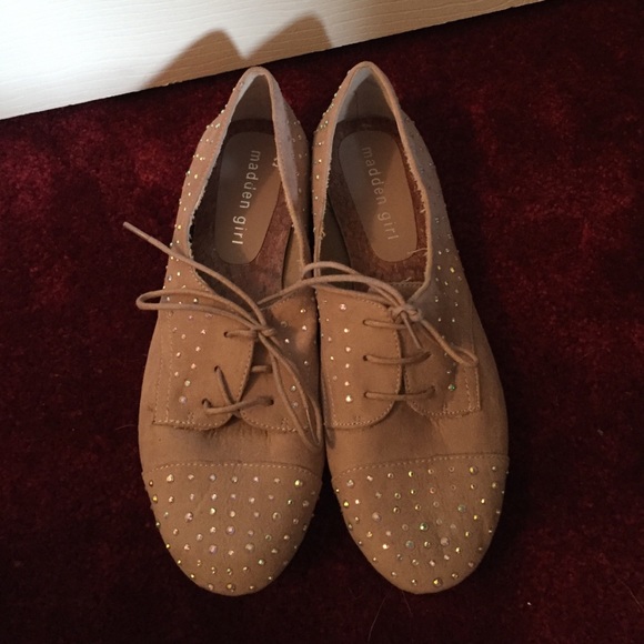 Madden girl lace up flats