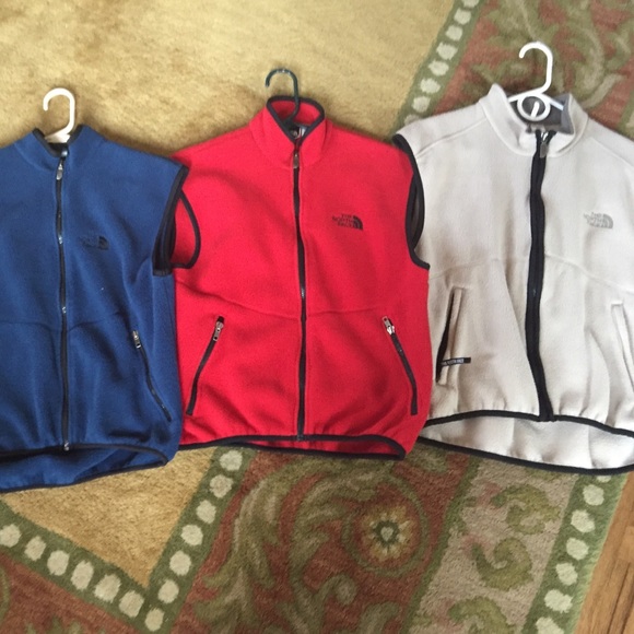 North Face Fleece Vests
