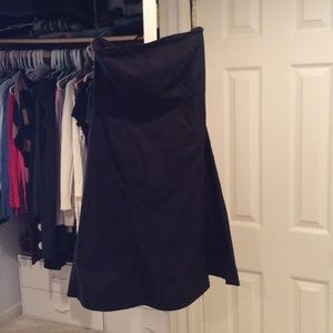 Strapless Little Black Dress