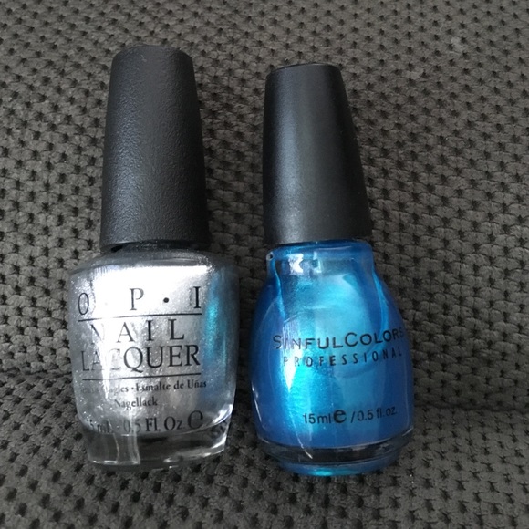 Metallic nail polish