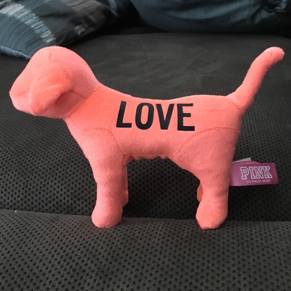 A PINK collectible dog