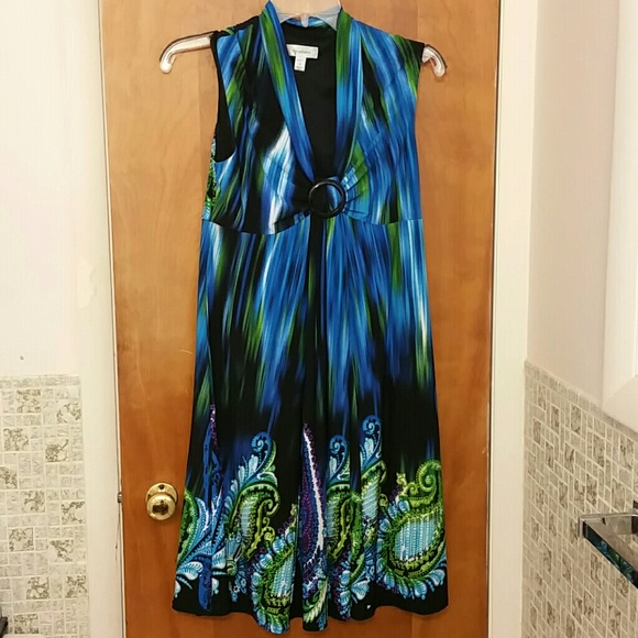 Multi Color Flow Dress - Picture 1 of 1