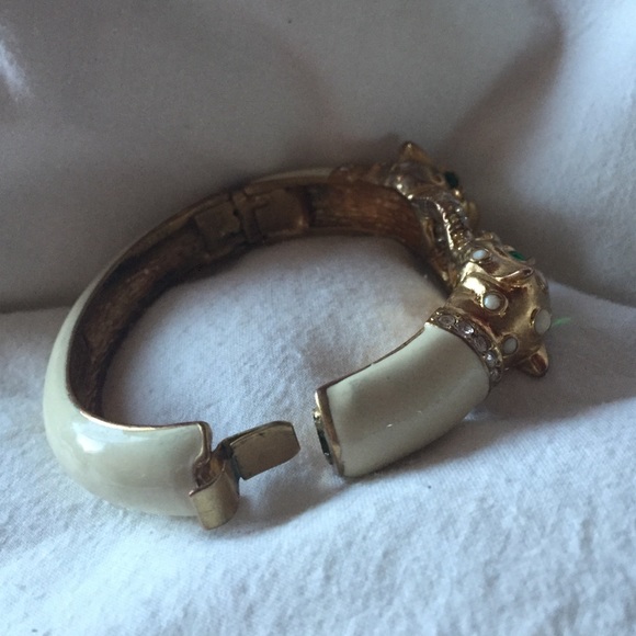 J. Crew Jewelry - J.Crew white enamel bracelet J. Crew Jewelry - J.Crew white enamel bracelet