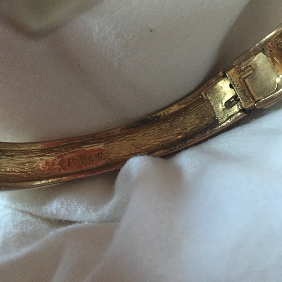 J. Crew Jewelry - J.Crew white enamel bracelet J. Crew Jewelry - J.Crew white enamel bracelet
