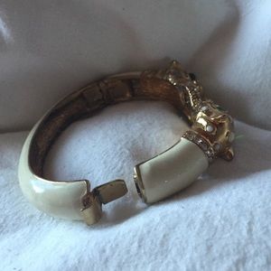 J. Crew Jewelry - J.Crew white enamel bracelet J. Crew Jewelry - J.Crew white enamel bracelet