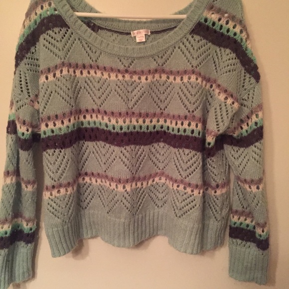 Exhilaration Teal light weight sweater, Size XXL
