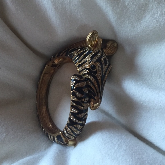 J. Crew Jewelry - J.Crew zebra enamel bracelet J. Crew Jewelry - J.Crew zebra enamel bracelet