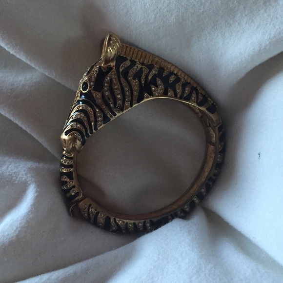 J. Crew Jewelry - J.Crew zebra enamel bracelet J. Crew Jewelry - J.Crew zebra enamel bracelet