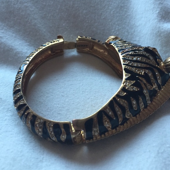 J. Crew Jewelry - J.Crew zebra enamel bracelet J. Crew Jewelry - J.Crew zebra enamel bracelet