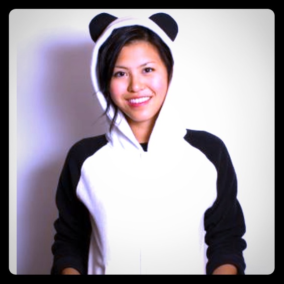 Panda Fleece Hoodie