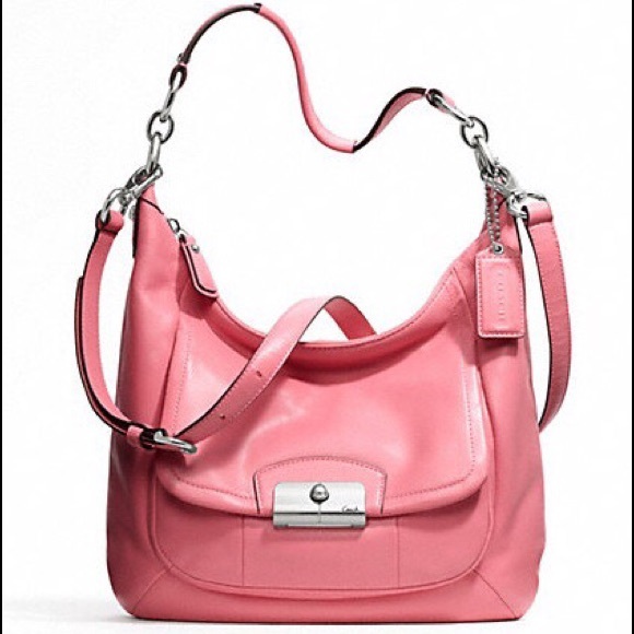 NEVER WORN Coach Kristin Hobo leather bag