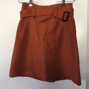 Fall woolen skirt
