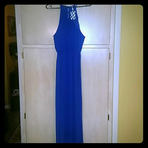 Blue Maxi Dress - Picture 1 of 4