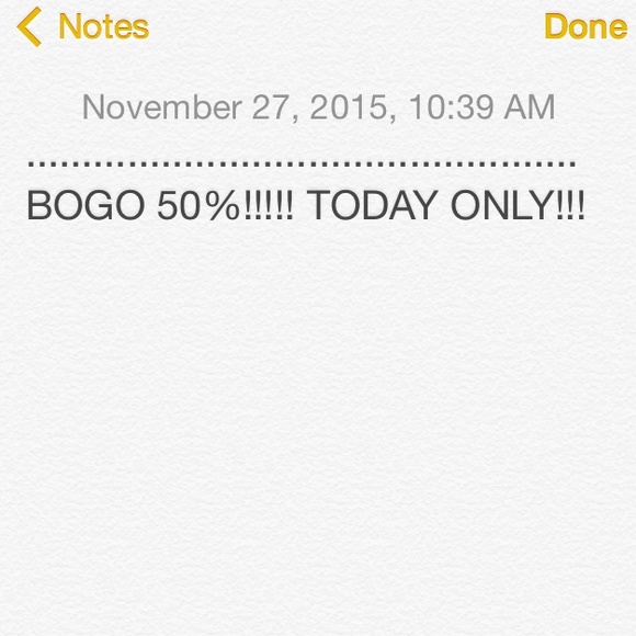 BLACK FRIDAY DEAL!!!