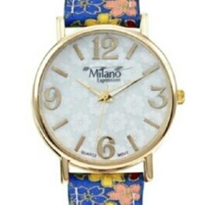Milano Expressions Floral Watch