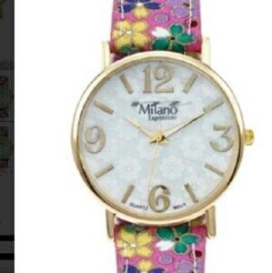 Milano Expressions Floral Watch