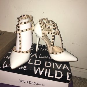 Studded Heels