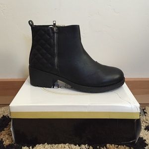 Black booties from Nordstrom