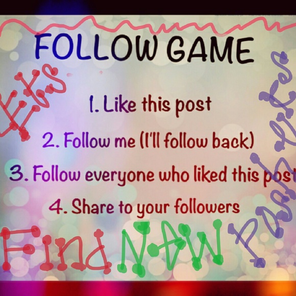 Follow follow and share share!!!!!