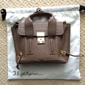 3.1 Phillip Lim Taupe Mini Satchel