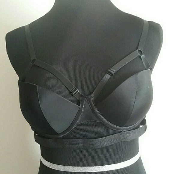 Strappy cut out bralette