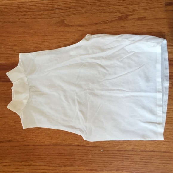 High neck crop top