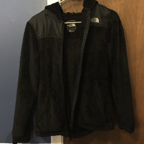 black size small north face with hood