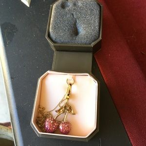 Juicy Couture Cherries Charm Necklace
