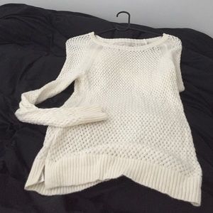 Loft white sweater