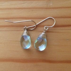 Anthropologie Drop Crystal earrings