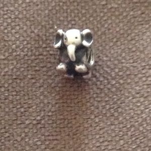 Pandora sterling silver elephant charm