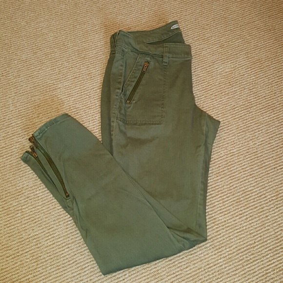 Old Navy Rockstar Jeans - Camo Green