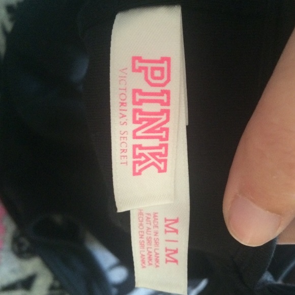 PINK Black Sparkly Bra - Picture 3 of 3