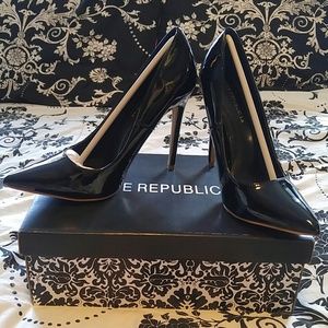 patent leather stilettos