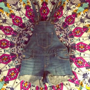 Abercrombie Overall Shorts