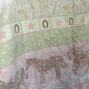 Girls Pink Horsey Twin Size Bedding!!🐴