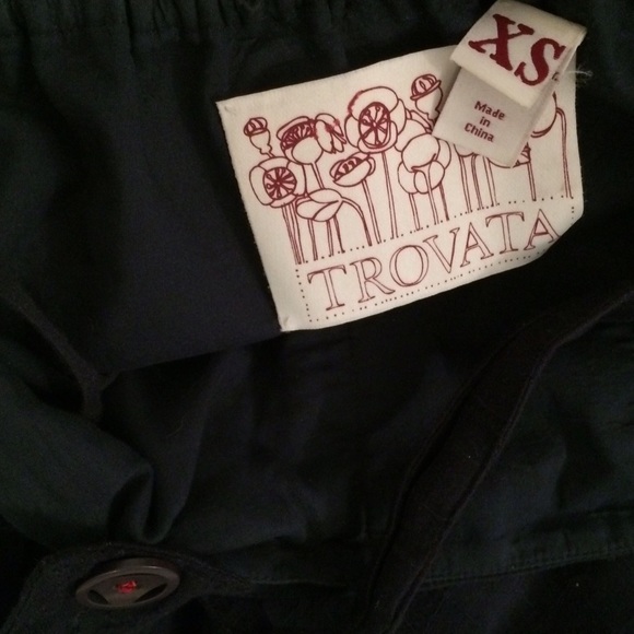 Trovata Blue Button Halter Dress - Picture 3 of 3