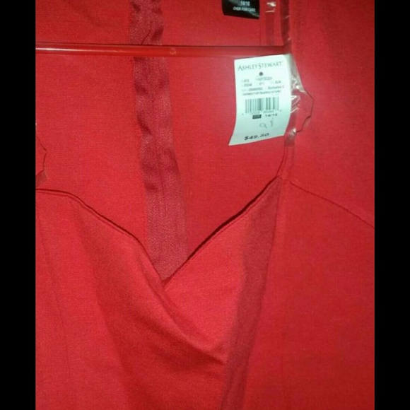 Red Ashley Stewart Dress