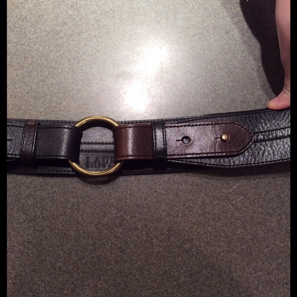 Lauren Ralph Lauren brown leather belt