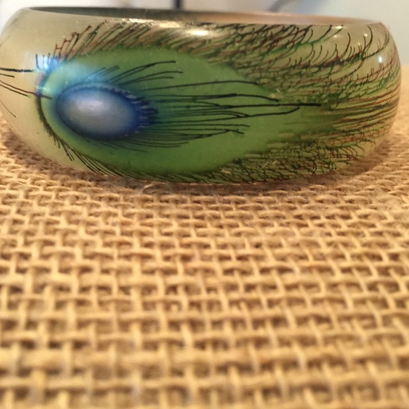Peacock Bangle - Picture 2 of 4